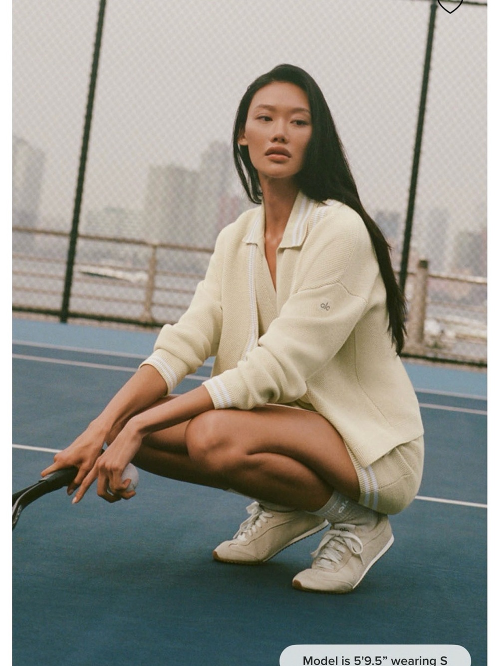 ALO Yoga Cream Knit Women's Sweater